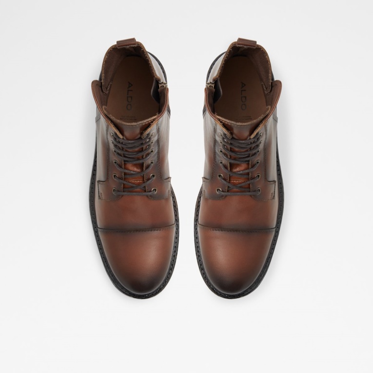 Botas Con Cordones Adrardosien Marrón Oscuro Recién Llegado De Moda De Aldo