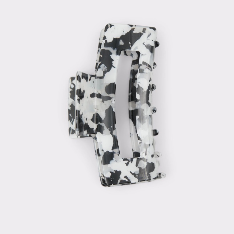 Aldo última Oportunidad Adredanten Pinza De Pelo Blanco Y Negro Moda