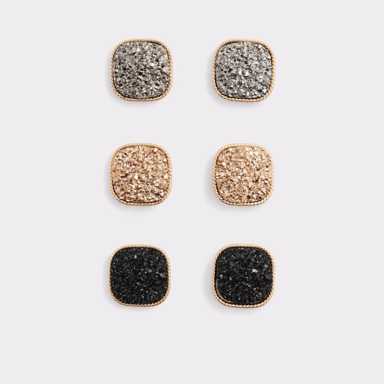 última Oportunidad Adrollan Pendientes Aldo Moda Negro