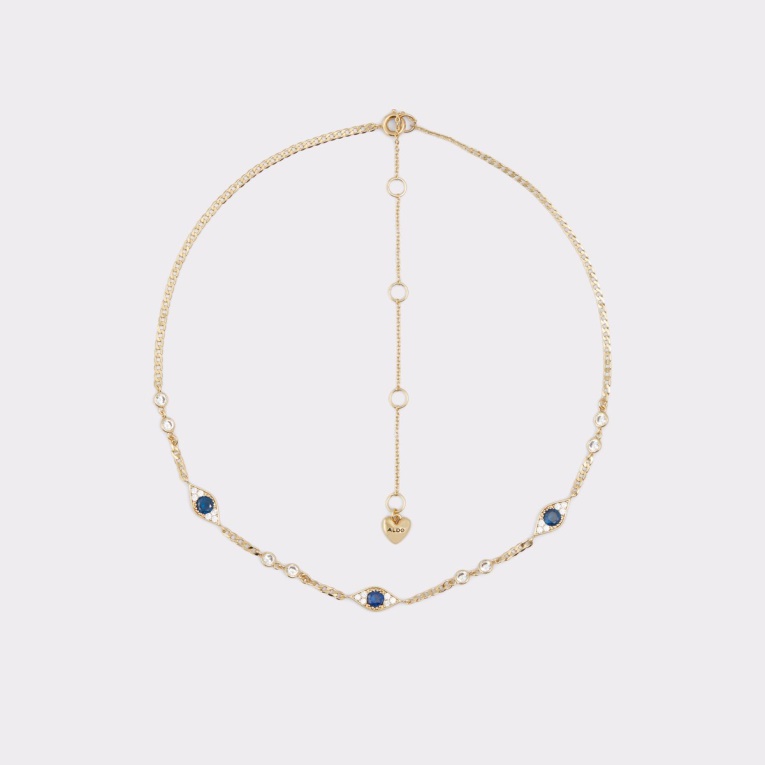 Collar De Adwaredia Azul Medio De Aldo Fashion