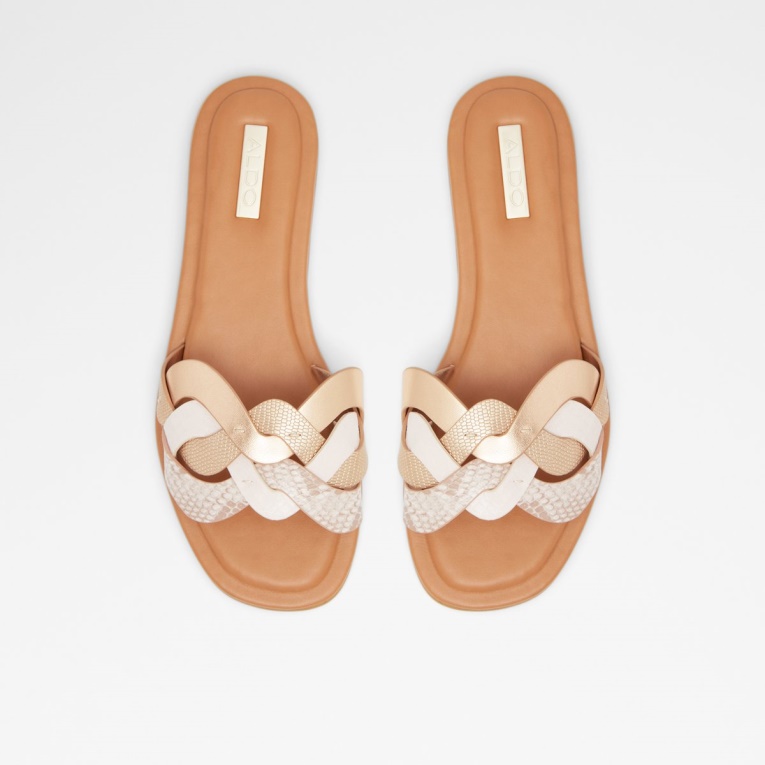 Sandalia Rosa Claro Adwilaviel De Moda De Aldo