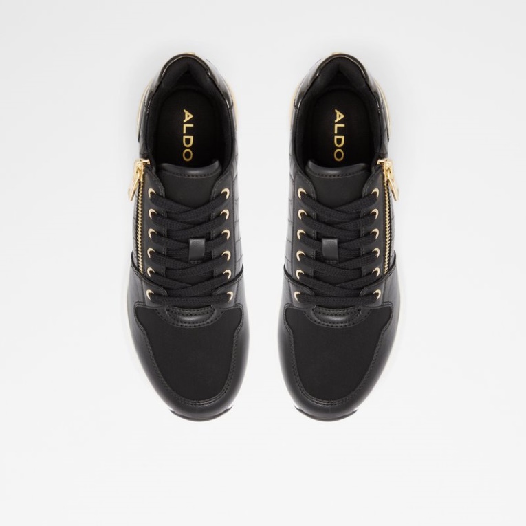 Adwiwia Moda Aldo Negro Sintético Croco