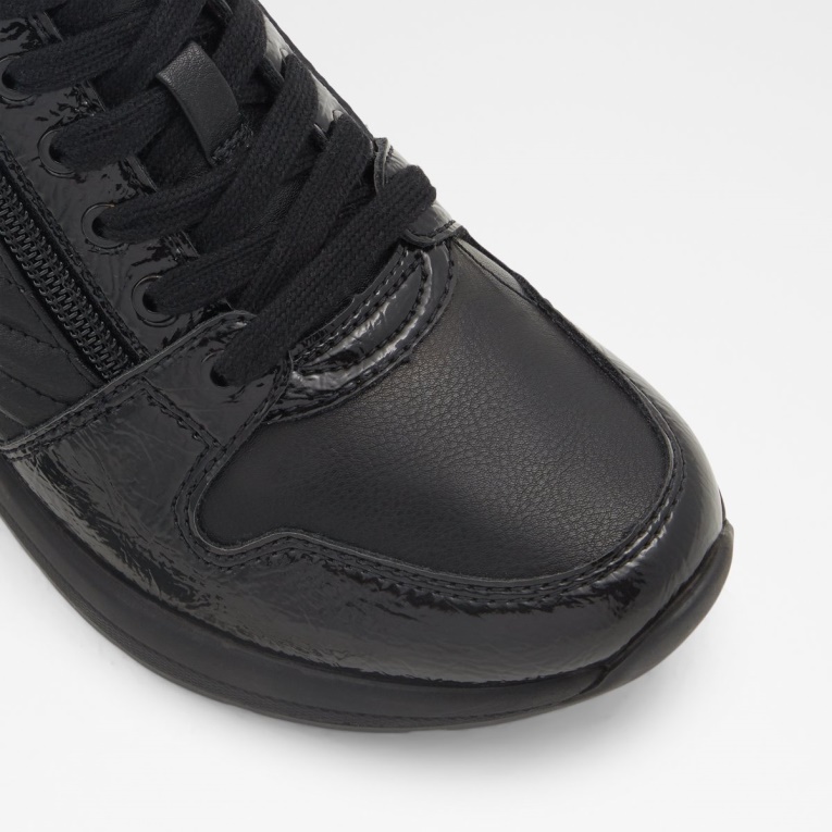 Zapatillas De Deporte Con Cuña Adwiwia De Material Mixto Sintético Negro De Aldo Fashion Cuña