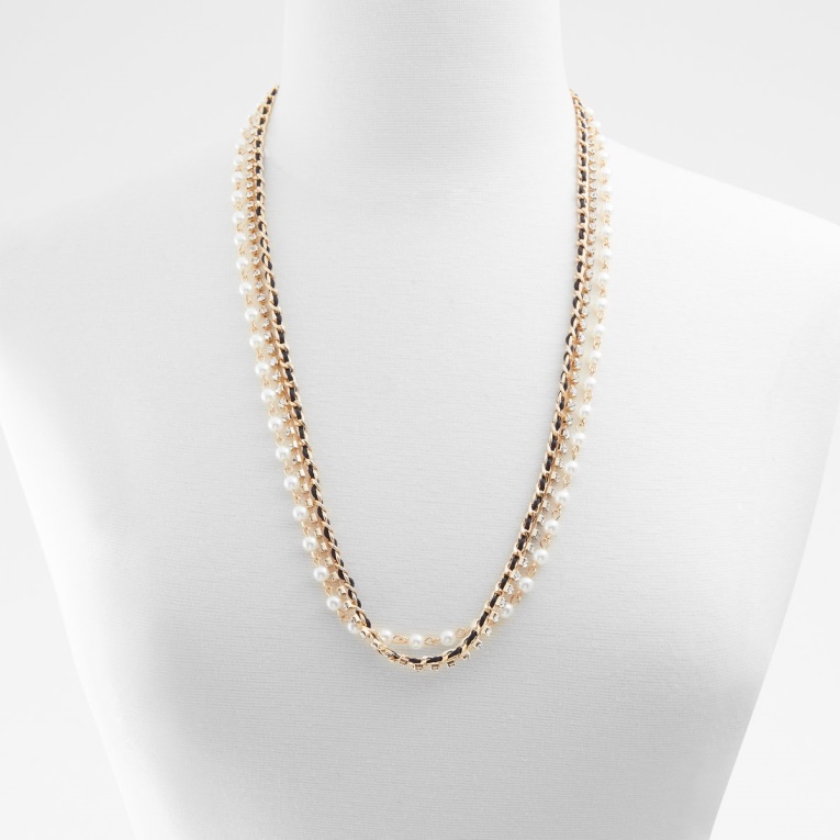 Agotado Cadena Multiusos Aeamma Moda Negro-oro Multi Aldo