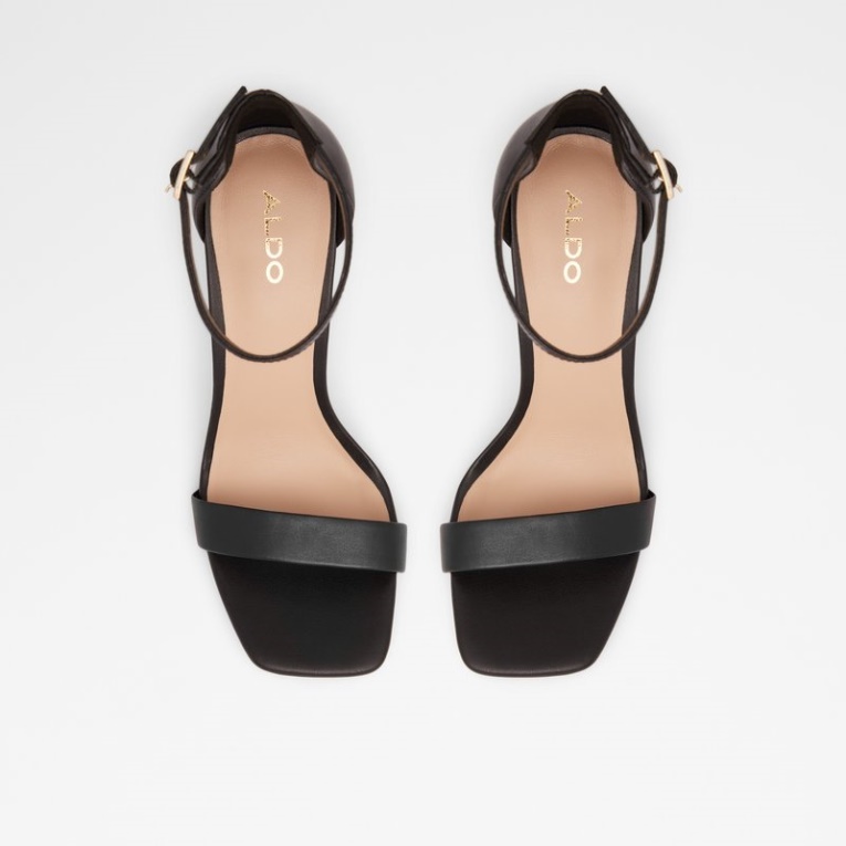 Cuero Negro Liso Afendaven Moda Aldo