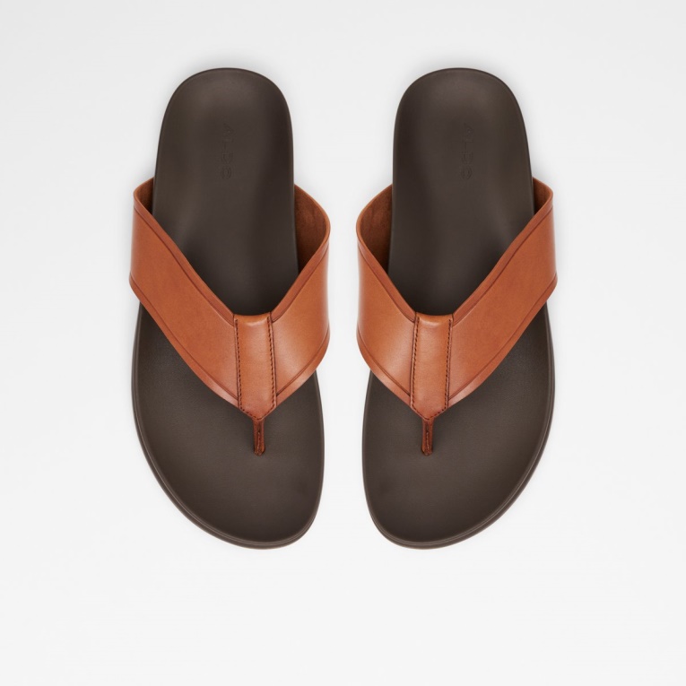 Moda Aldo Afuthien Chanclas Coñac