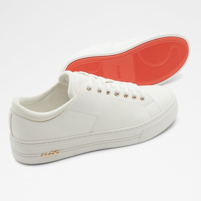 Moda Aldo Agassi Low Top Zapatilla De Deporte Blanco