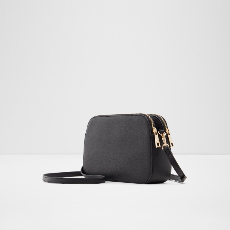 Bolso Bandolera Aldo Negro Agrelin De Moda