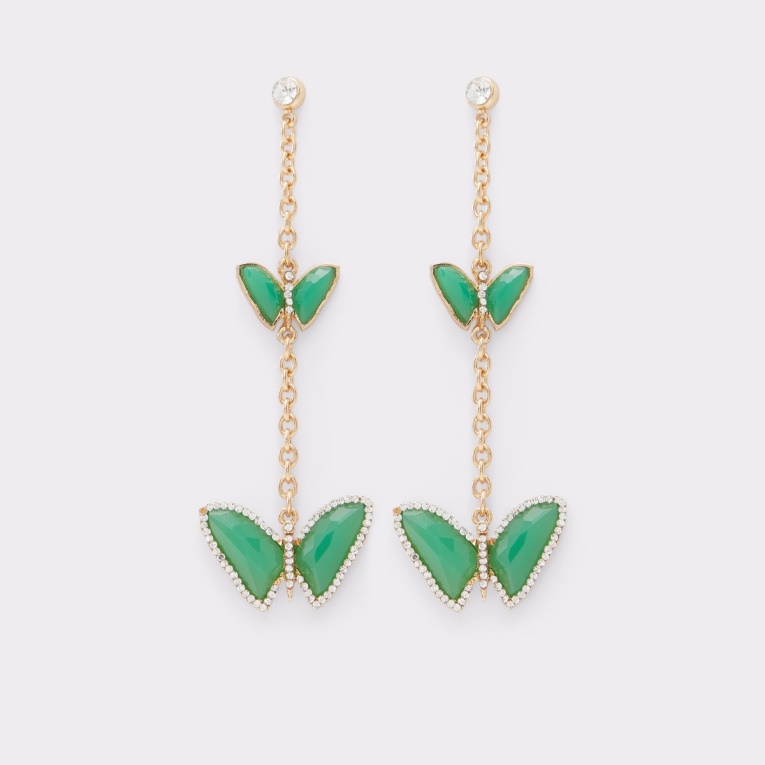 Verde Medio Aretes Colgantes Aldo Fashion Last Chance Alerelia