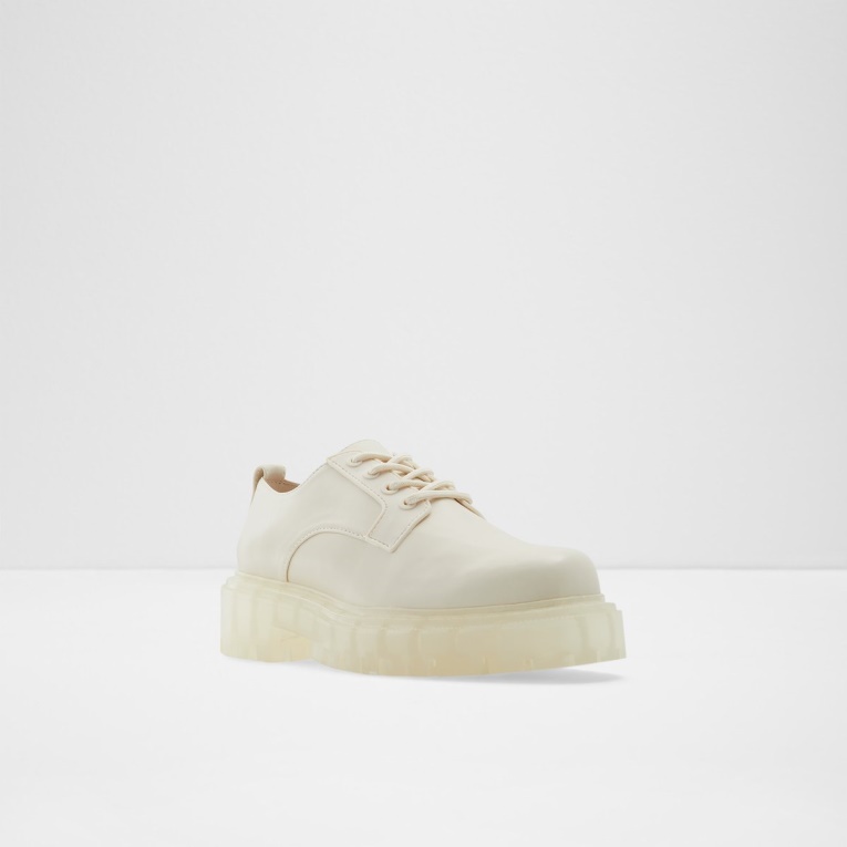 Moda Aldo Alexisse Oxford Zapato Lug Suela Blanco