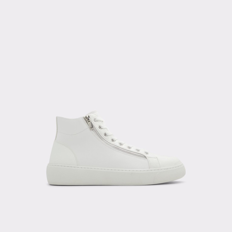 Zapatillas Altas Blancas Aldo Alpha De Moda Con Suela De Copa