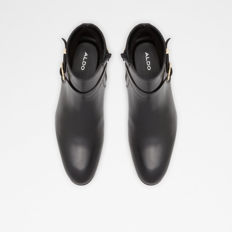 Botín De Altar Negro De Moda De Aldo