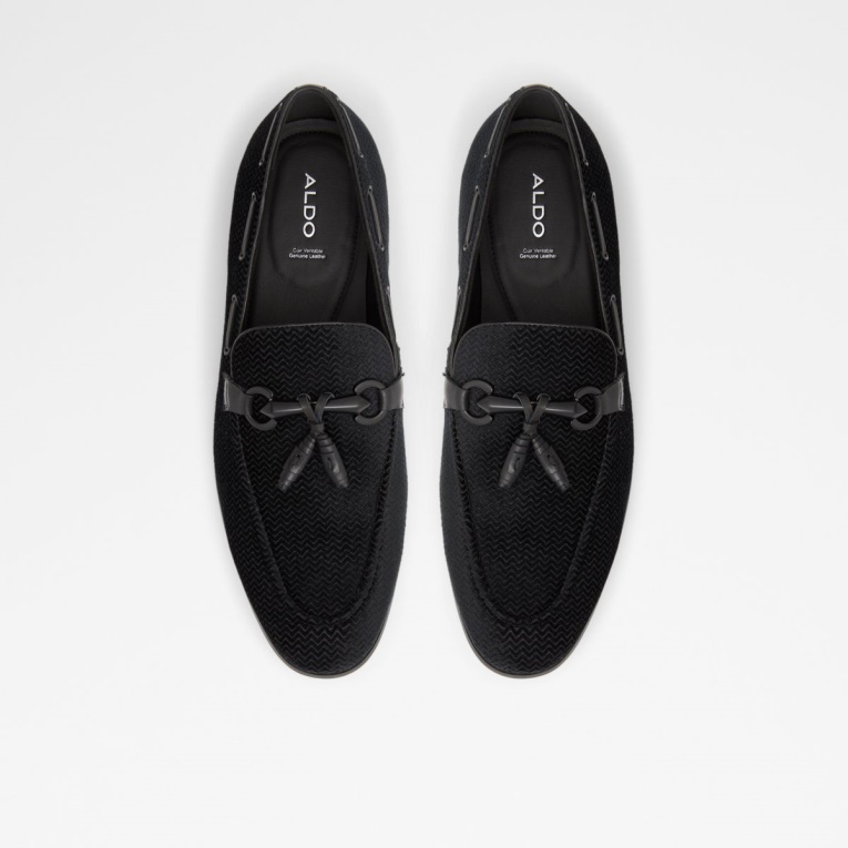 Aldo Ampthill Mocasín Negro Moda
