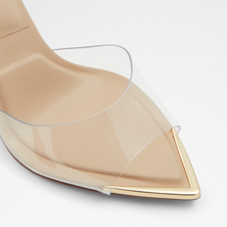 Hueso Annabrilden Tacón Alto Sandalia Tacón De Aguja Moda Aldo