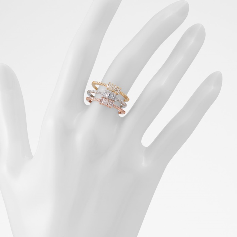 Aroeveth Anillo Aldo Moda Metálico Multi