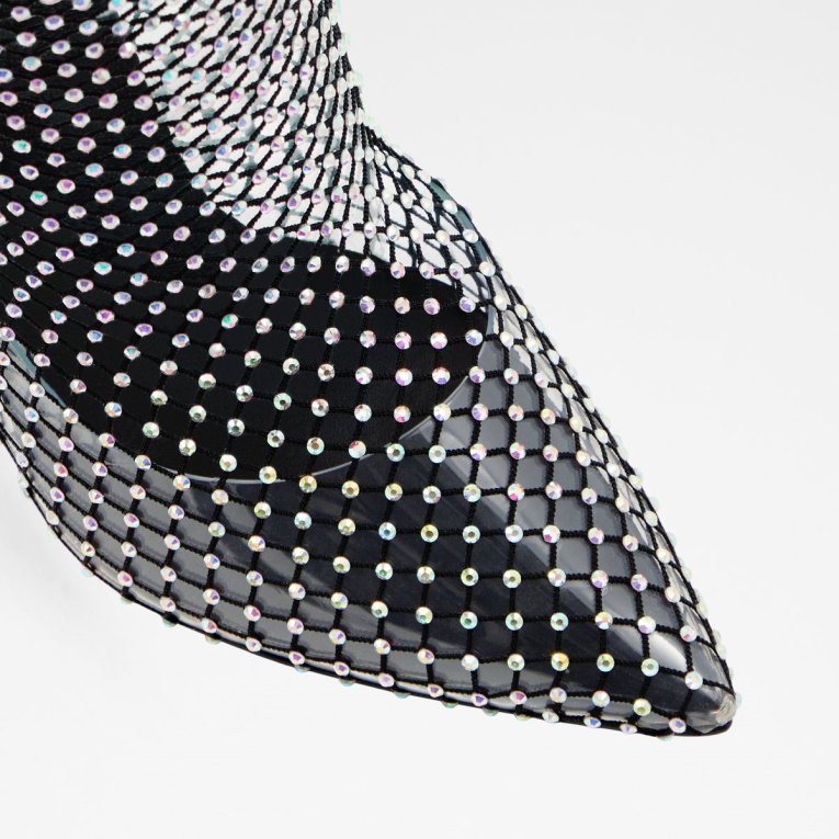 Novedad Arturi Botas Por Encima De La Rodilla Tacón De Aguja Negro Aldo Moda