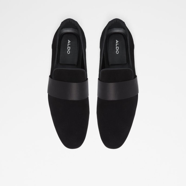 Asaria De Ante De Cuero Negro Aldo De Moda