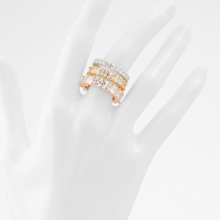 Aschiana Anillo Aldo Moda Metálico Multi