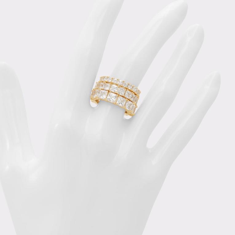 Aschiana Anillo Oro-transparente Multi Aldo Fashion