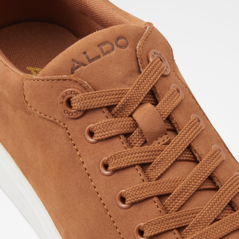 Moda Aldo Recién Llegado Astila Low Top Sneaker Cup Sole Marrón