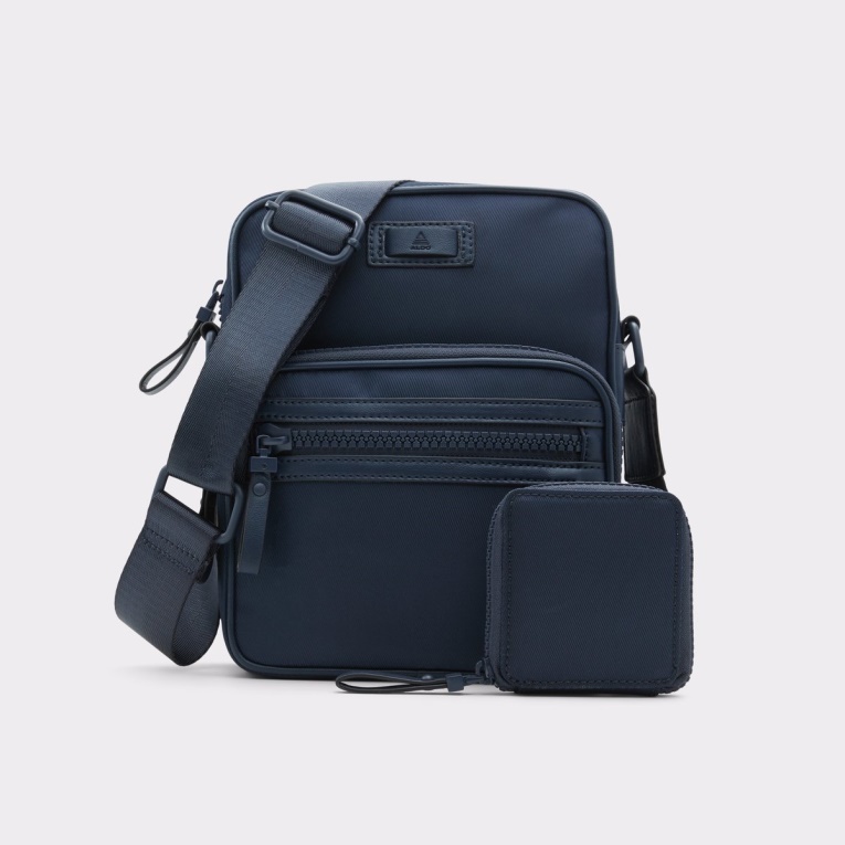 Bolsa Crossbody Aldo Astranita Moda Azul Marino