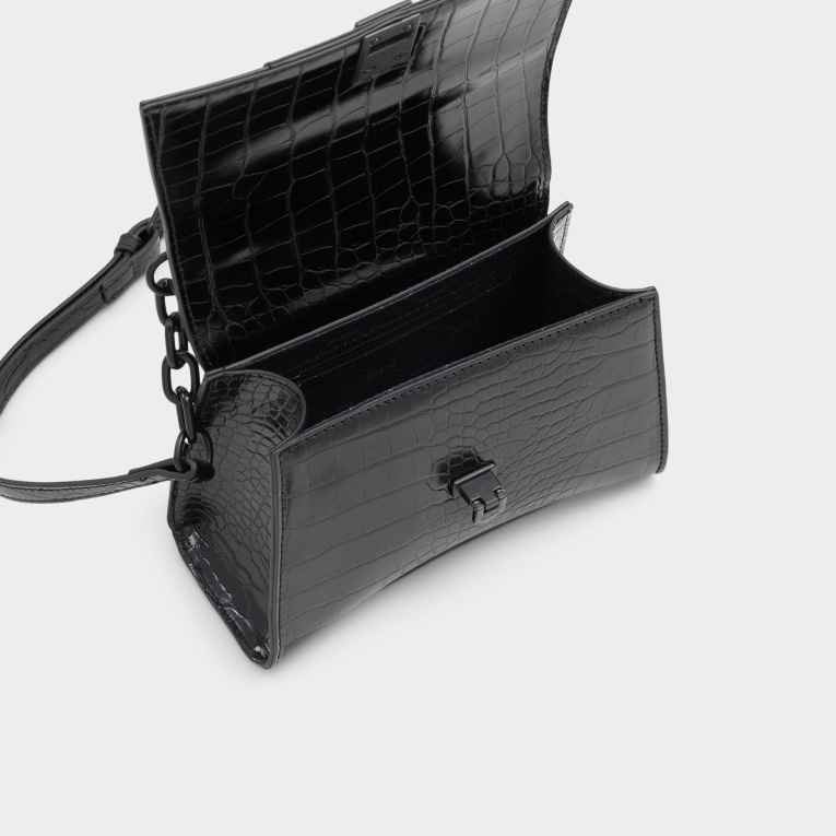 Aldo Moda Nueva Llegada Attunga Bolso Con Asa Superior Negro