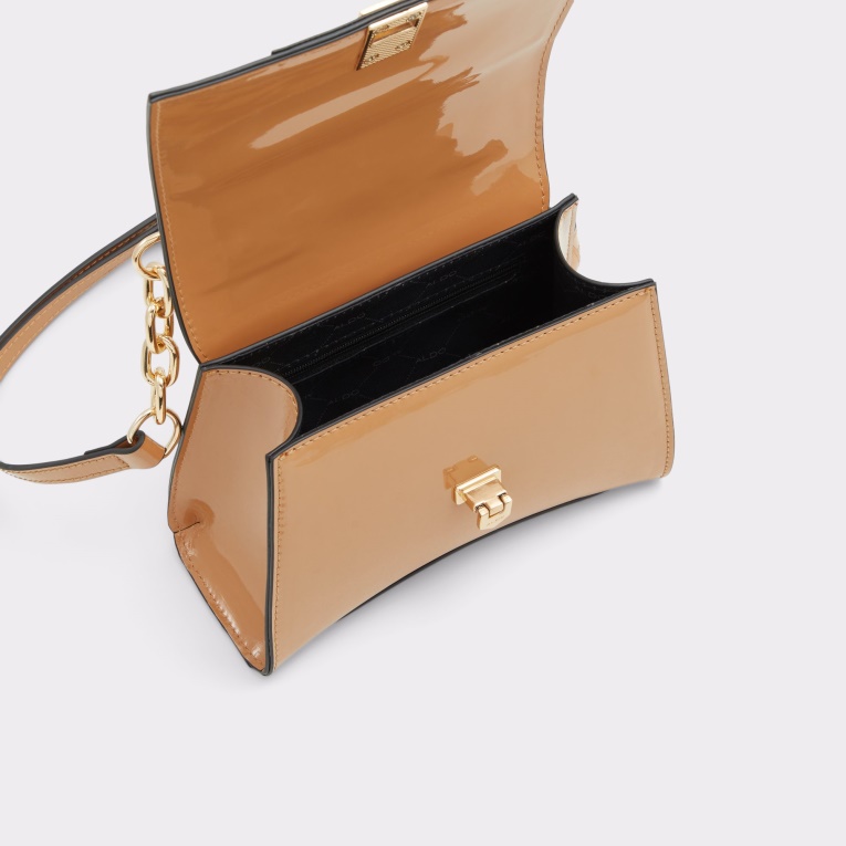 Aldo Nueva Llegada Attunga Bolso Con Asa Superior Marrón Claro Moda