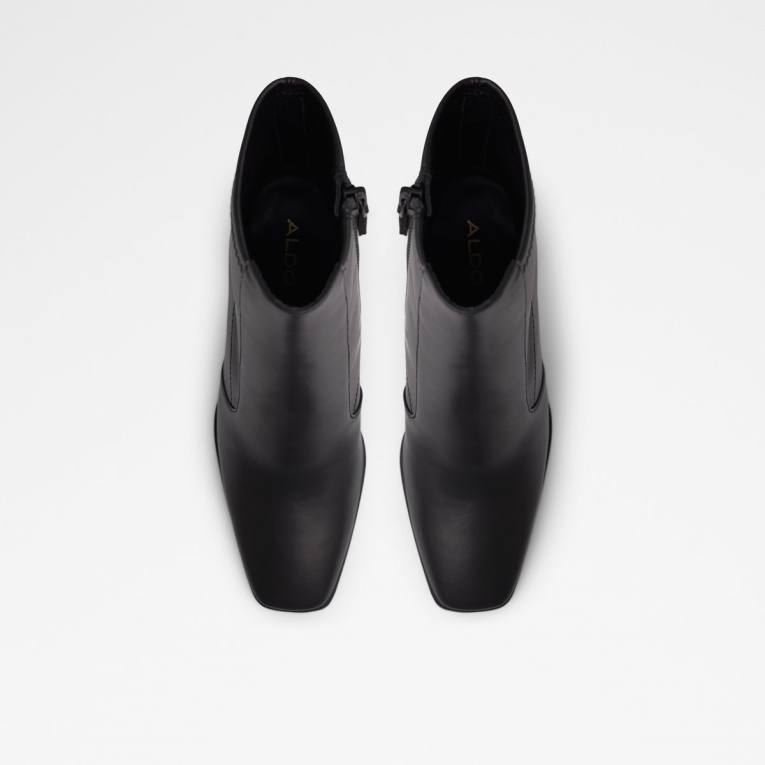 Botines Audrella De Aldo Fashion Negros Sintéticos Lisos Recién Llegados