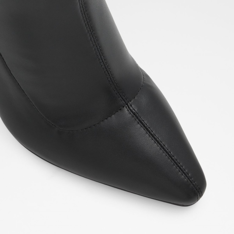 Negro Aldo Fashion Aurya Botín Tacón Bloque