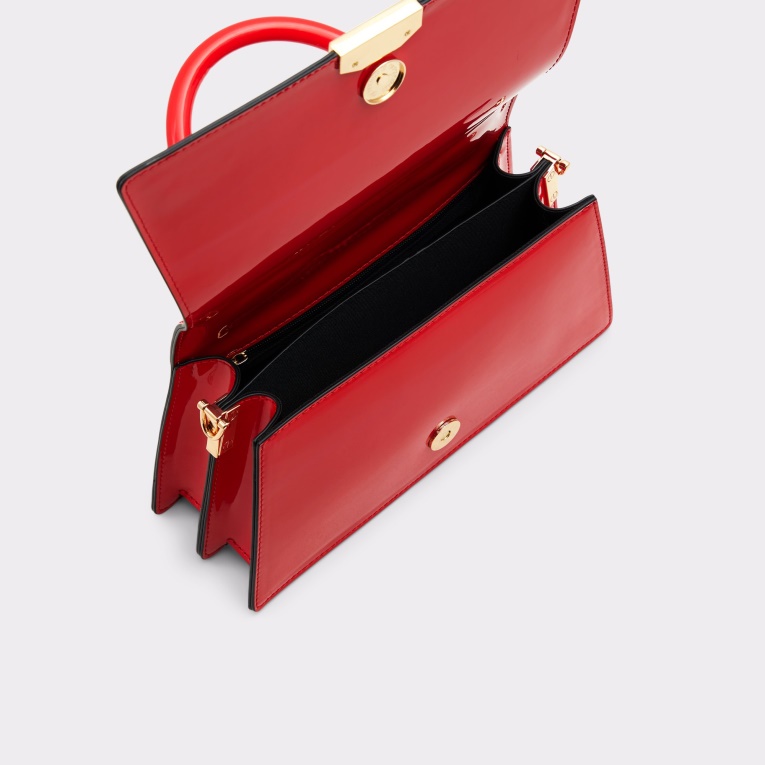 Aldo Moda Nueva Llegada Avedax Bolso Con Asa Superior Rojo