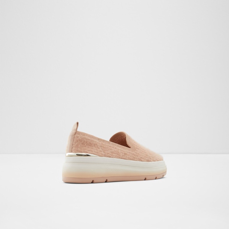 Moda Aldo Banessi Slip On Flatform Bone
