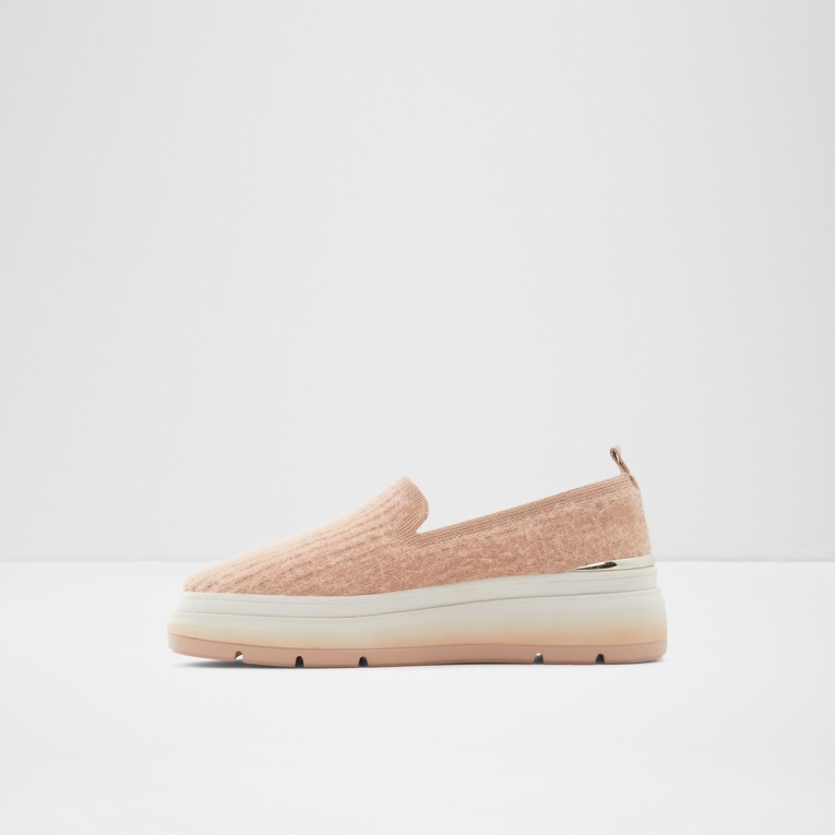Moda Aldo Banessi Slip On Flatform Bone