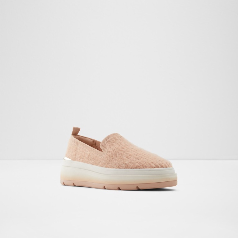 Moda Aldo Banessi Slip On Flatform Bone