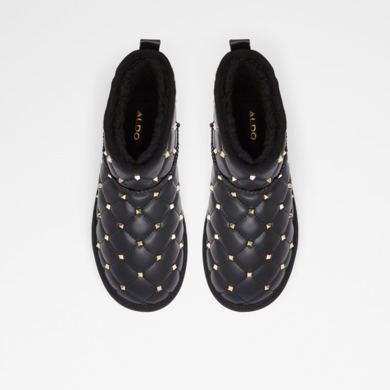 Bearie Negro Sintético Acolchado Aldo Fashion