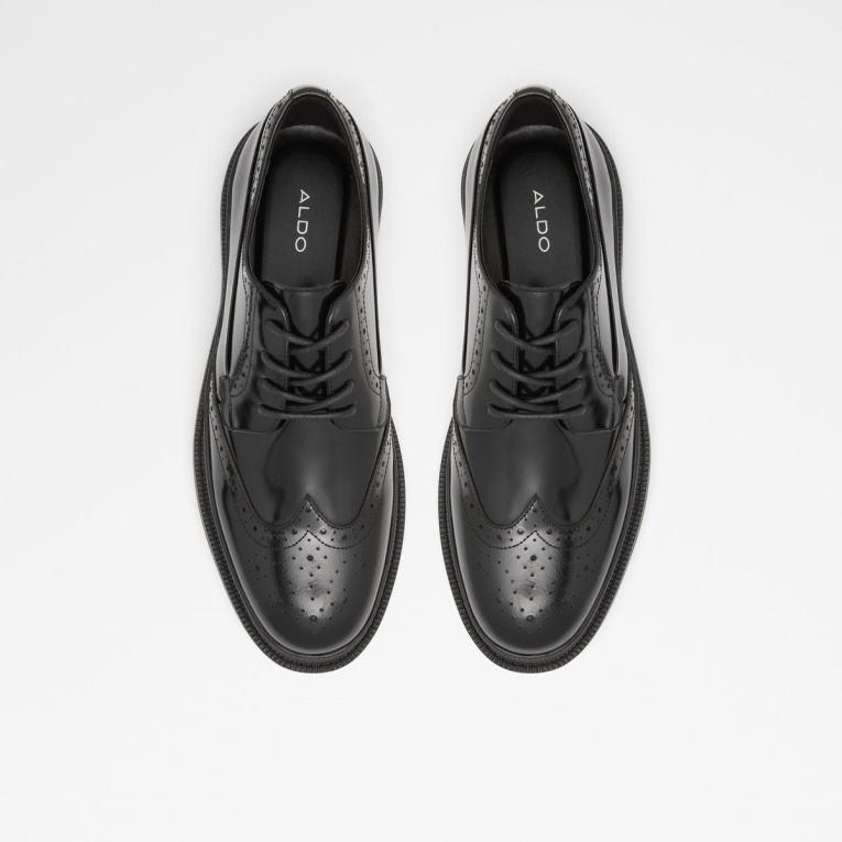 Bezos Zapato Oxford Moda Aldo Negro