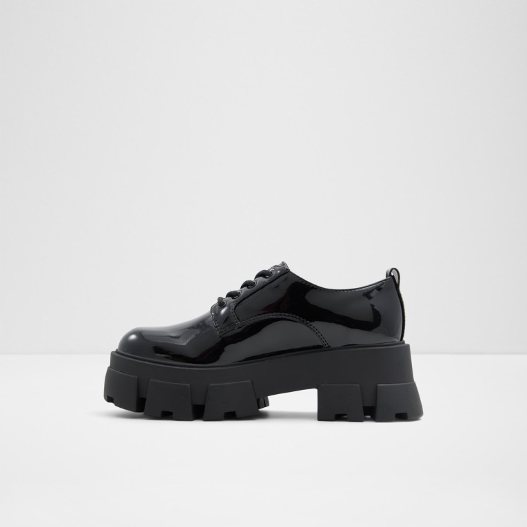Negro Moda Aldo Bigbang Oxford Zapato Lug Suela