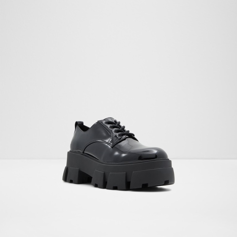 Negro Moda Aldo Bigbang Oxford Zapato Lug Suela