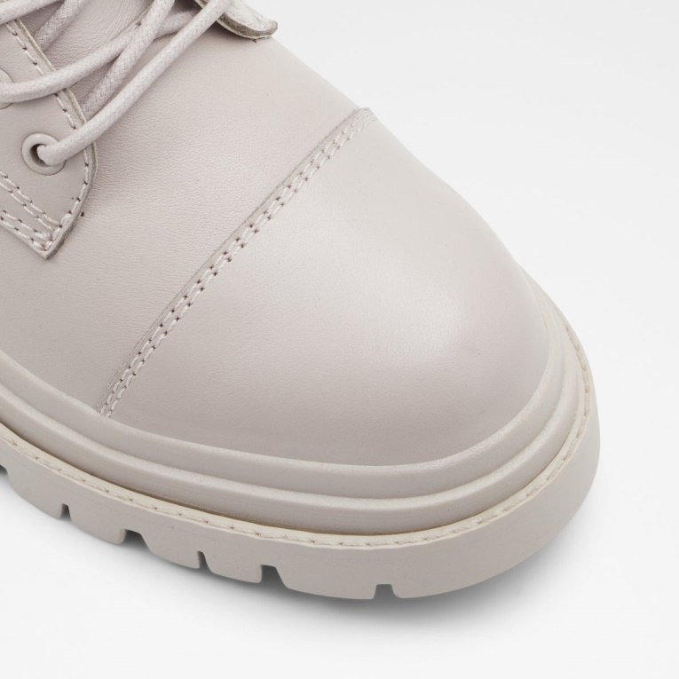 Moda Aldo Bigmark Botas De Combate Suela De Orejeta Gris