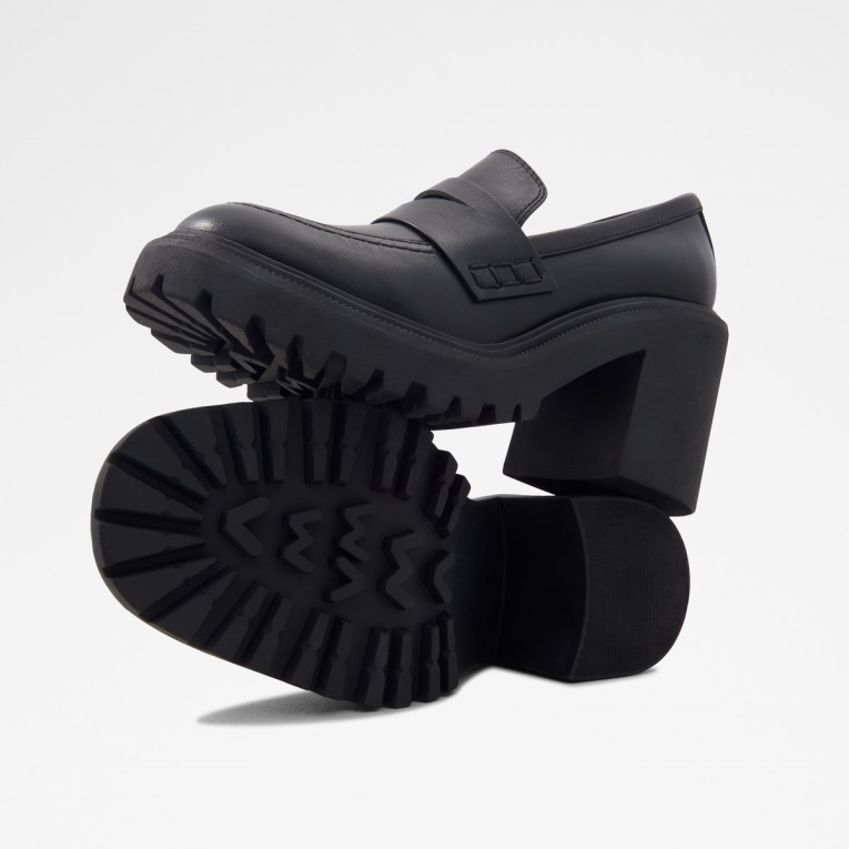 Aldo Fashion Black Bigstage Mocasín Suela Dentada