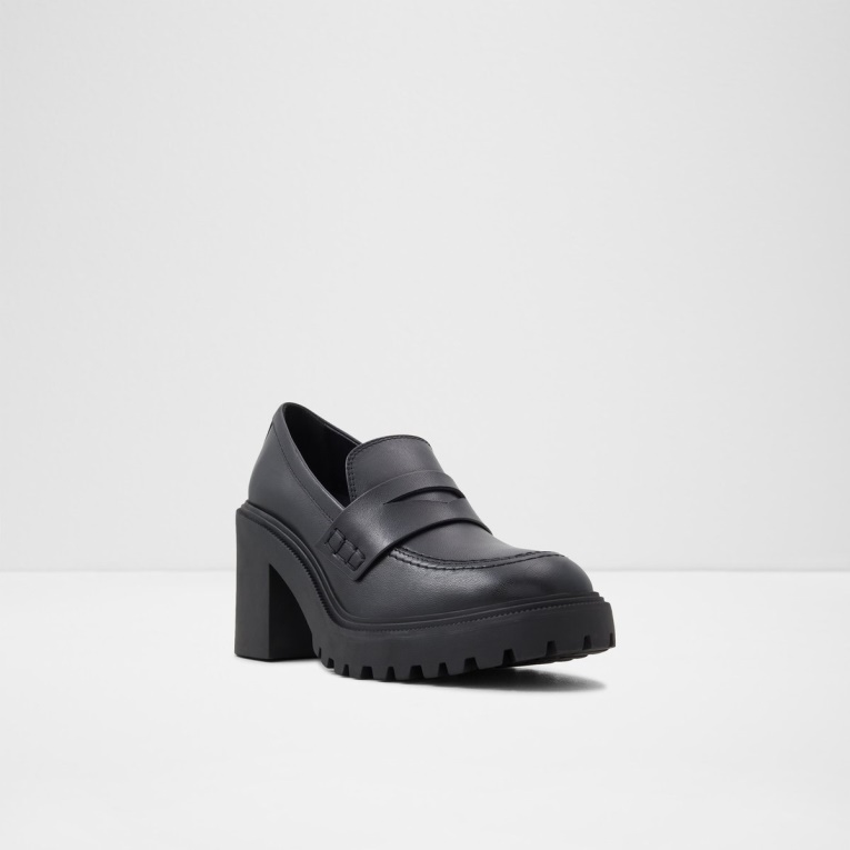 Aldo Fashion Black Bigstage Mocasín Suela Dentada