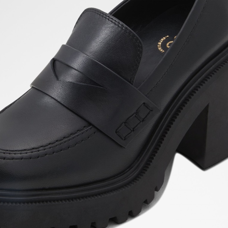 Aldo Fashion Black Bigstage Mocasín Suela Dentada