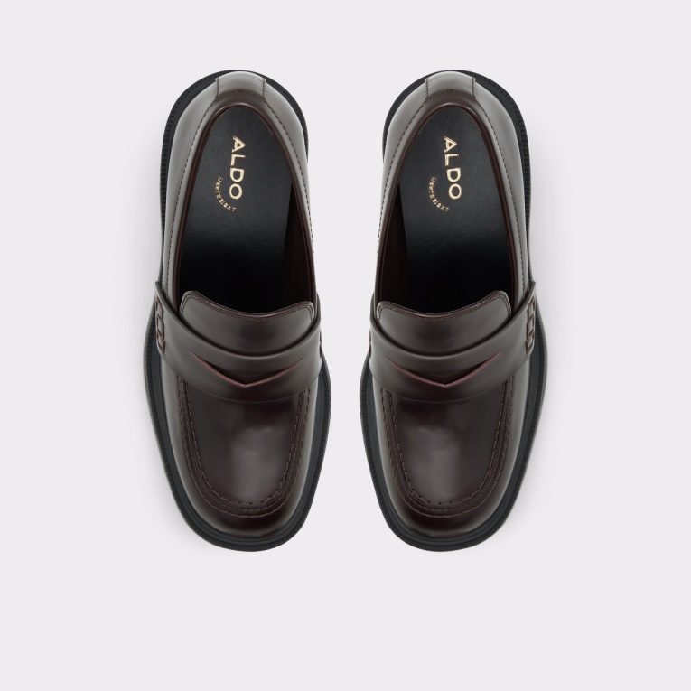 Bigstage Mocasín Suela De Orejeta Bordo Aldo Fashion