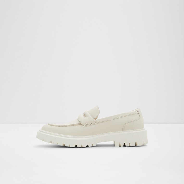 Mocasines Aldo Fashion Bigthink De Hueso Blanco