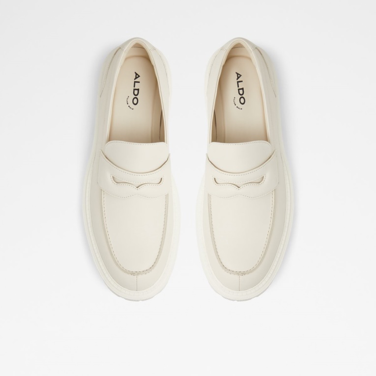 Mocasines Aldo Fashion Bigthink De Hueso Blanco