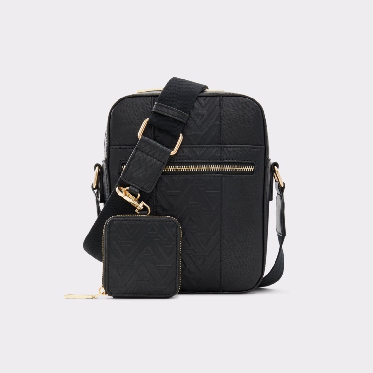 Moda Aldo Agotado Bolso Bandolera Bilbaro Negro