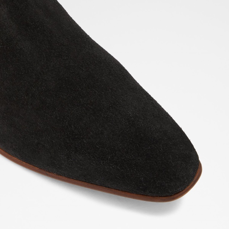 Biondi-r Botín Chelsea Moda Negro Cuero Ante Aldo