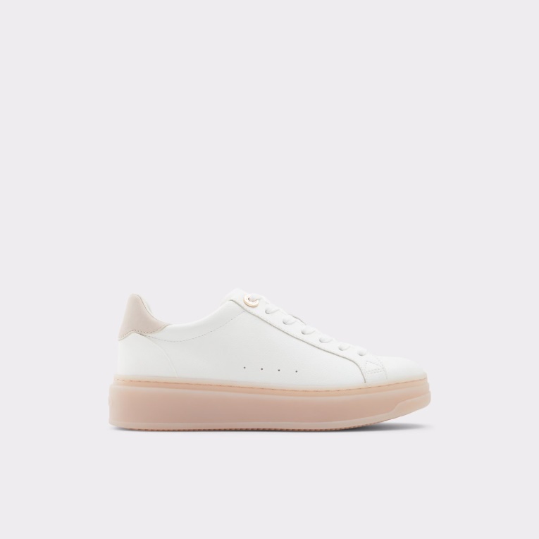 Blushcloud Zapatillas De Deporte De Caña Baja Moda Aldo Blanco