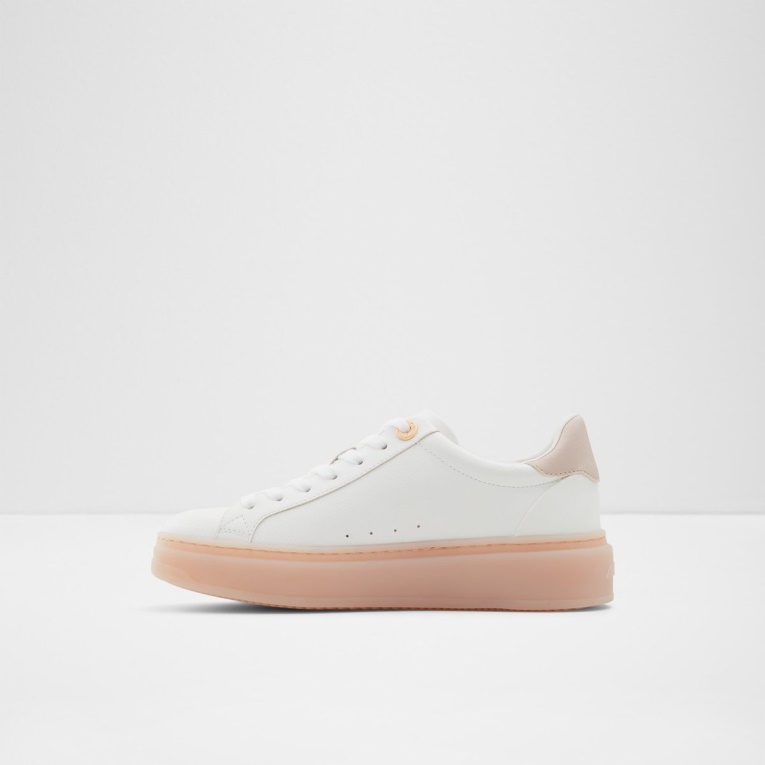 Blushcloud Zapatillas De Deporte De Caña Baja Moda Aldo Blanco