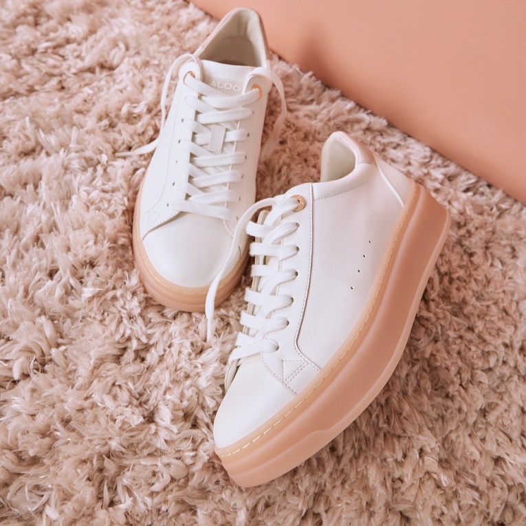 Blushcloud Zapatillas De Caña Baja Moda Blanco Aldo