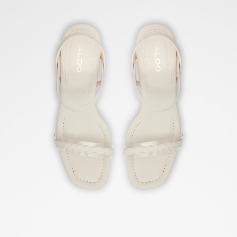 Bodish Cuña Sandalia Cuña Moda Blanco Aldo